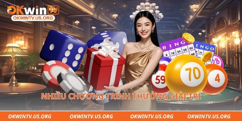 Nhiều chương trình thưởng giải trí thu hút truy cập mỗi ngày