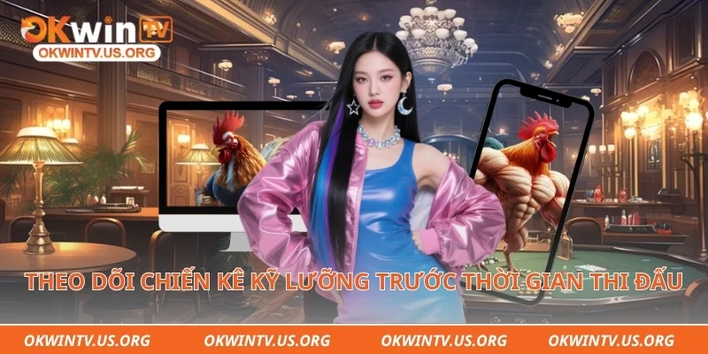 Theo dõi chiến kê kỹ lưỡng trước thời gian thi đấu